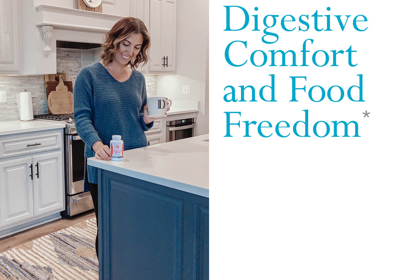 Digestive Enzyme with 100% intestinal pH Coverage - 90 Servings