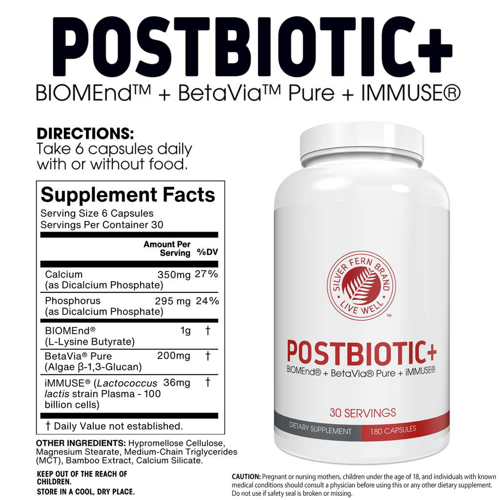 Postbiotic+ - Gut and Immune Health Support